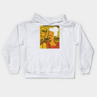 New "Haircut" on Old Comic Kids Hoodie